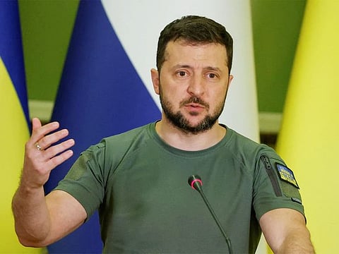 Ukraine's President Volodymyr Zelenskiy