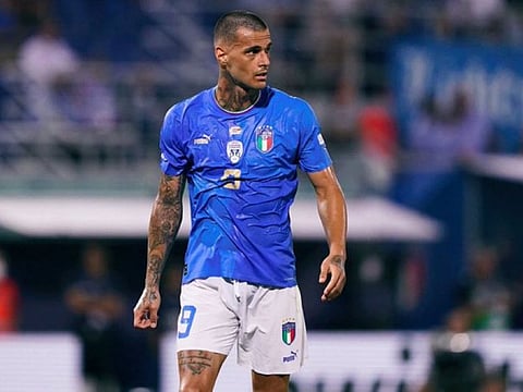 Not ready... West Ham's Italian striker Gianluca Scamacca will miss the Premier League season opener tomorrow against Man City.