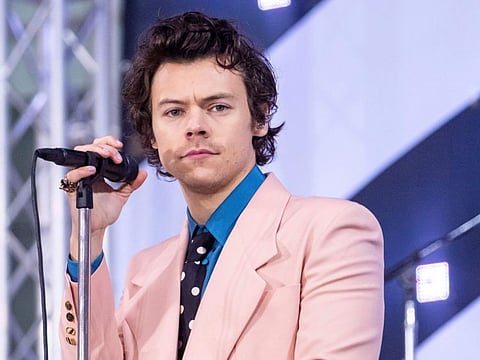 FILE - Harry Styles has secured his first Mercury Prize nomination with his third solo album, competing for the British music award with acts like singer-songwriter Sam Fender and rapper Little Simz. Styles was shortlisted Tuesday, July 26, 2022 for his album “Harry's House,” which has topped U.K. album charts for six weeks — more than all of the albums he recorded as a member of the boy band One Direction combined.