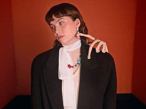 Bjork’s daughter, Isadora Bjarkardóttir Barney, is the face of the new Miu Miu jewellery campaign.