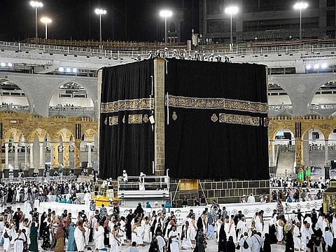 For the first time in Saudi Arabia's history, the holy Kaaba's Kiswa was replaced on Muḥarram 1, instead of the 9th day of Dhu Al Hijjah.