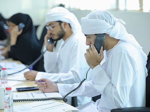 The volunteers also checked on affected families after being transferred to hotel apartments in Fujairah, Ras Al Khaimah, Sharjah, Ajman and Dubai, particularly senior citizens, children and those who needed shelter