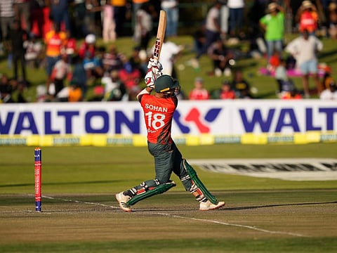 Bangladesh T20I captain Quazi Nurul Hasan Sohan will be out of action for a month.