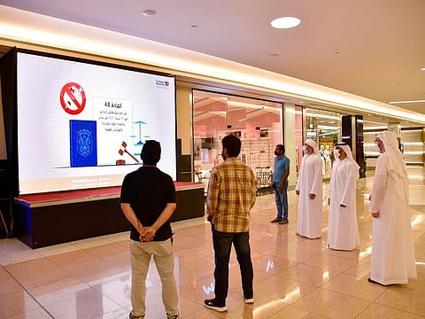 Awareness videos and posters have come up in malls to reach a wide cross-section of society