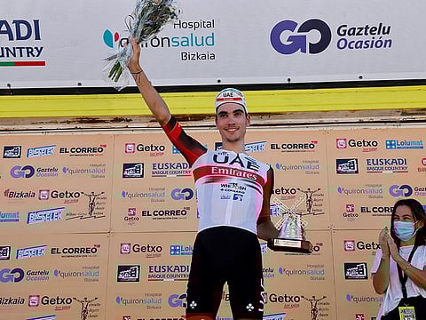 UAE Team Emirates rider Juan Ayuso has extended his contract with the team until 2028.