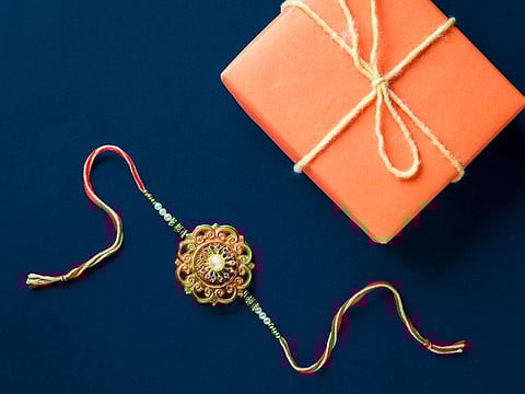 Discover crystal-studded necklaces, bracelets and earrings in our curated list, but also find designer rakhi ties for the ultimate present.
