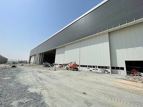 ExecuJet new MRO facility in Dubai South is under construction.