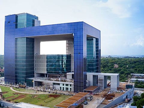 Police Control and Command Centre in Hyderabad inaugurated by the Chief Minister K Chandrasekhar Rao.