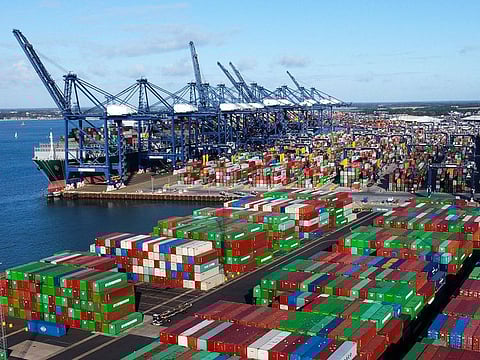 The UK is especially vulnerable to disruptions at container ports like Felixstowe as well as ferry services across the English Channel because it imports close to half of the food it consumes.