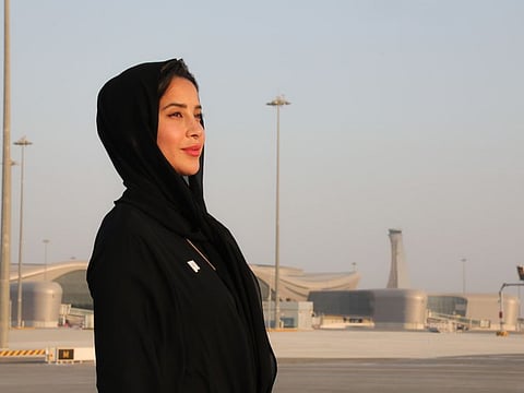 Huda Al Shamsi is vice-president of corporate branding, marketing and communications for Abu Dhabi Airports