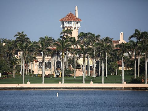 Former U.S. President Donald Trump's Mar-a-Lago resort is seen in Palm Beach, Florida, U.S.