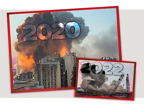 Lebanese have marked the second anniversary of Beirut port explosion