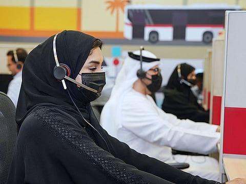 File picture of RTA Call Centre, which was among the services evaluated in the latest round of assessments
