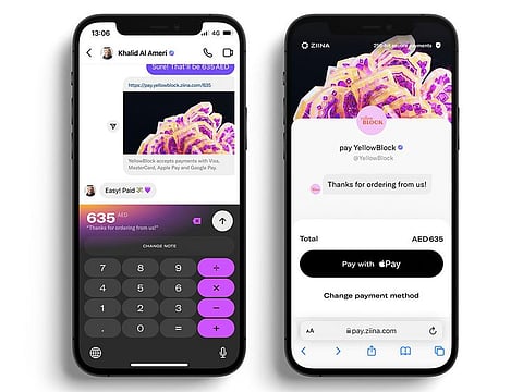 The Ziina ZiiBoard is currently in beta mode and the Dubai startup's promoters have applied for a patent.