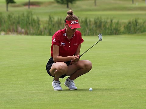 Dubai-based Chiara Noja going through comfortably to the matchplay stages this week in Sweden.