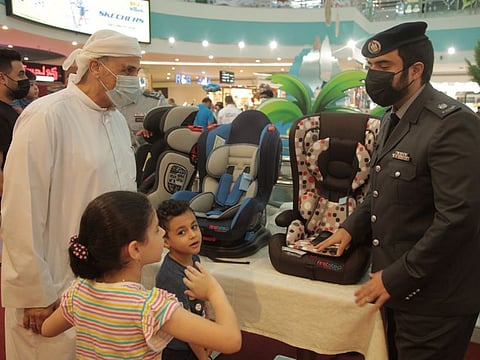 Children below the age of 10 years are also not allowed to sit in the front passenger seat of a moving vehicle, the police have stressed.