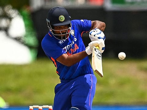 Sanju Samson played a crucial role in India's victory over Zimbabwe in the second One Day International on Saturday.
