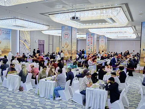 The Abu Dhabi Chess Festival witnessed some interesting clashes in the various categories that has a participation of over 1,100 players.