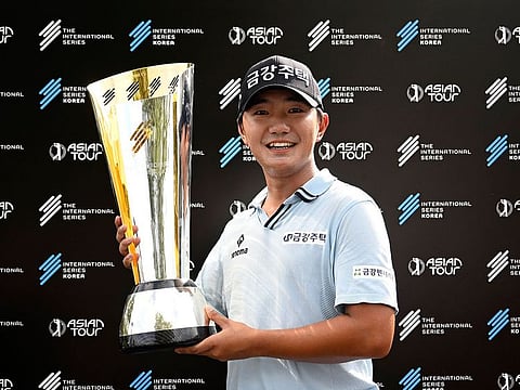 Ok winning on the Asian Tour at the International Series Korea.