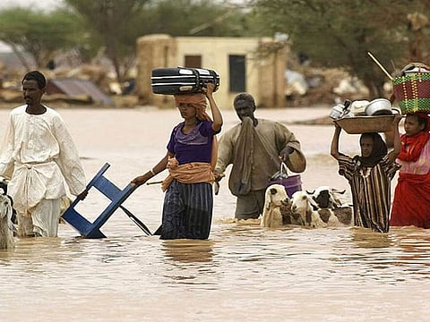 Nearly 136,000 Sudanese people have been affected by the floods and heavy rains in the country since June.
