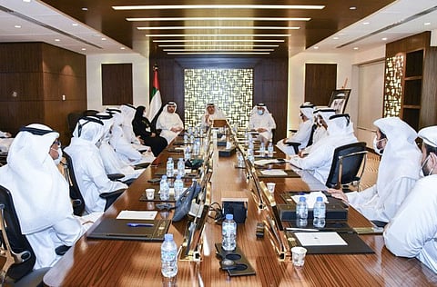 The meeting that was held with the Human Resources Affairs Sector at MoHRE.