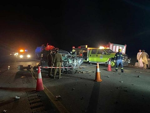 A stray camel caused a deadly accident in Saudi Arabia.