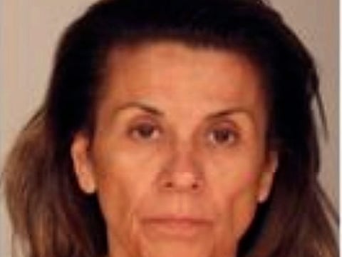 Police said the woman, Esmeralda Upton, was arrested on one charge of “assault bodily injury” and one charge of “terroristic threats.” She was held on a total bond amount of $10,000.