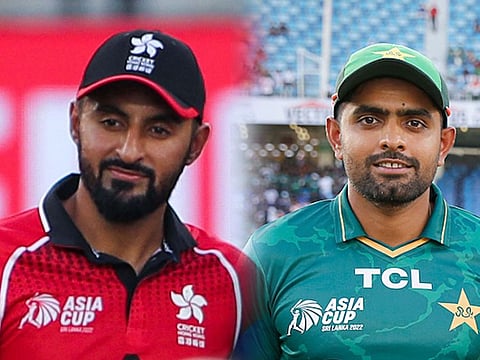 Captains Nizakat Khan of Hong Kong and Babar Azam of Pakistan. Openers Azam and Mohammad Rizwan have been doing the bulk of scoring for Pakistan in recent times.