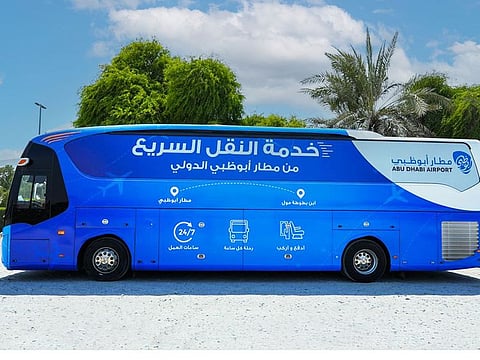 Dubai RTA has signed an agreement with Capital Express for Rapid Intercity to transport passengers between Dubai and Abu Dhabi International Airport