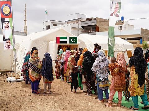 The medical assistance started in the province of Sindh