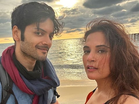 Ali Fazal and Richa Chadha