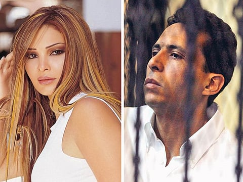 Suzan Tamim and Mohsin Al Sukkari in file photos.