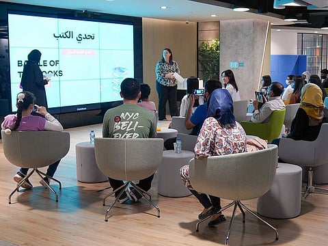The challenge included the participation of more than 300 avid readers enrolled in Grades 7 to 10 across Abu Dhabi’s public, private and charter schools