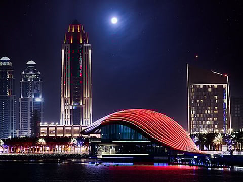 Qatar welcomed thousands of football fans to the inaugural match at the Lusail stadium which will host the FIFA World Cup final.