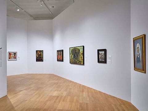 Khaleej Modern: Pioneers and Collectives in the Arabian Peninsula runs until December 11 at NYU Abu Dhabi Art Gallery