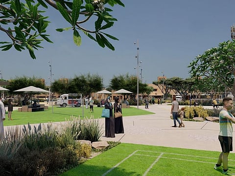 North Yas’ first public park in Abu Dhabi will span 13,600 square metres, with facilities for football, basketball, volleyball and badminton