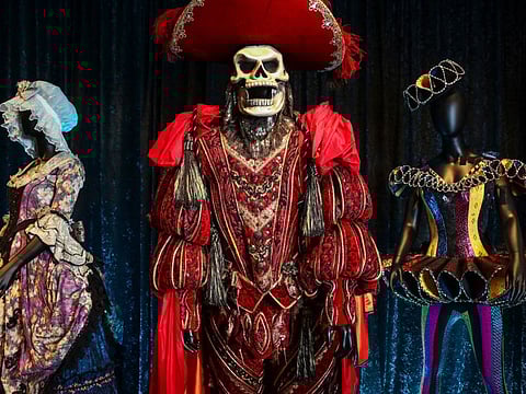 Costumes from the Broadway musical "The Phantom of the Opera".