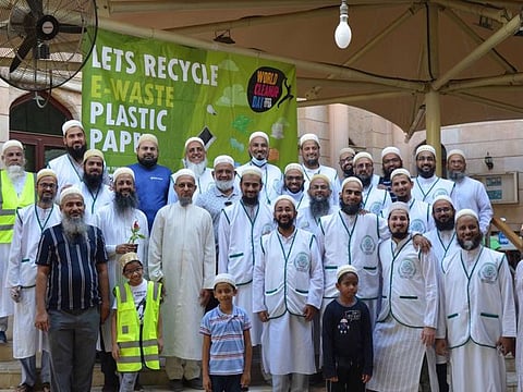 Around 500 Dawoodi Bohra volunteers in Dubai joined hands to undertake the e-waste recycling and clean up drive.