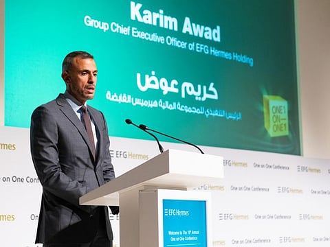 Karim Awad, Group Chief Executive Officer of EFG Hermes Holding