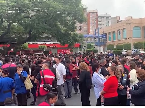 The magnitude 7.6 quake hit shortly after 1 pm (1800 GMT) on September 19, 2022, near the western coast and close to the Michoacan border with the state of Colima - where Manzanillo is located, the US Geological Survey (USGS) said.