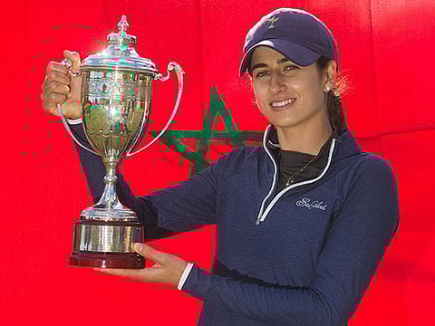 24-year-old Ines Laklalech from Casablanca defeated Meghan MacLaren with a bogey five on the first play-off hole, the par-4 18th, at Golf Barrière.