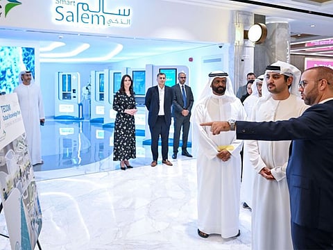 Sheikh Maktoum bin Mohammed bin Rashid Al Maktoum, Deputy Ruler of Dubai, Deputy Prime Minister and Minister of Finance, on Wednesday inaugurated the Smart Salem centre