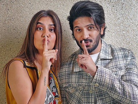 Dulquer Salmaan and Shreya Dhanwanthary, the stars of 'Chup: Revenge: Of The Artist'