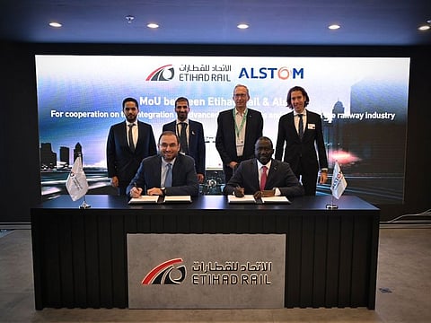 The agreements, which were signed by officials from both sides, aim to support the UAE’s economic development by driving the growth of the rail industry in the UAE and the region