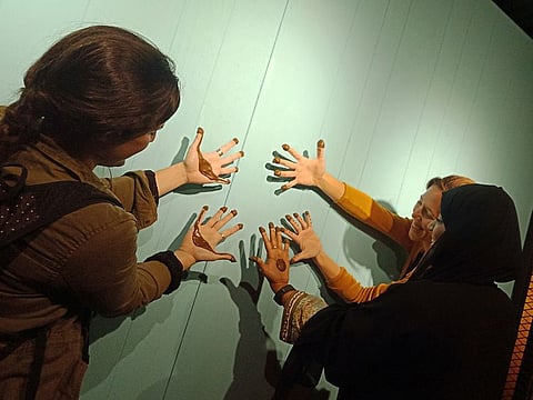 Traditional Emirati henna designs