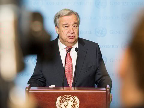 UN chief António Guterres: The Global Accelerator on Jobs and Social Protection for Just Transitions aims to rebalance societies by putting decent jobs and social protection at the centre of sustainable development. "The path of inaction leads to economic collapse and climate catastrophe, widening inequalities and escalating social unrest", which could leave "billions trapped in vicious circles of poverty and destitution," he warned a High-Level meeting during the 77th General Assembly in New York.