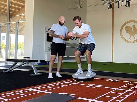 Nico Colsaerts has put in some good work on the course and in the gym this week in Paris, on the DP World Tour.