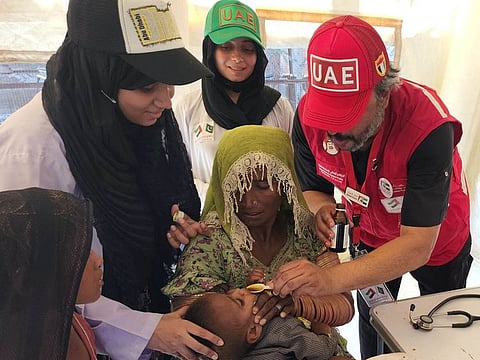 Emirates Field Hospital has treated 7,000 children and women affected by floods in Pakistan.