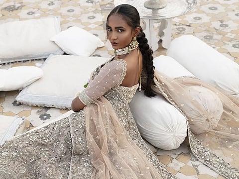 Each piece is painstakingly created by eight artisans on average