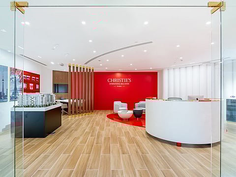Christie’s International Real Estate Dubai's office at DWTC